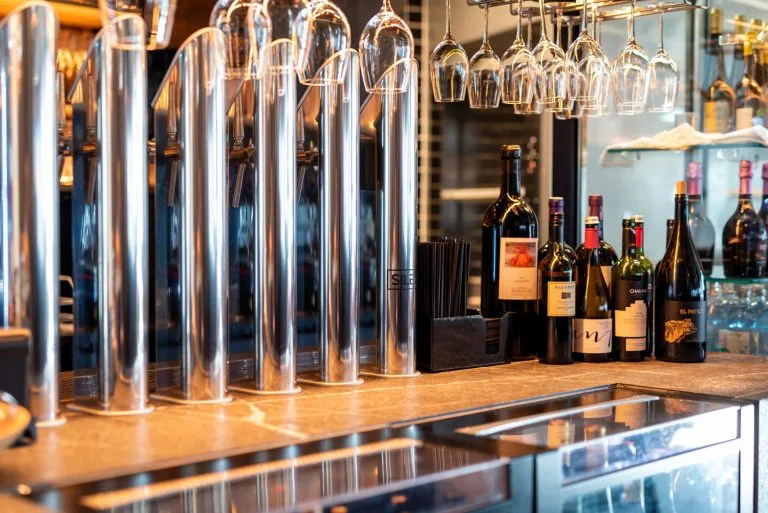 SILEXA Wipe X5 Schanksäulen in El Goucho Wien - Redl Gastrosystems