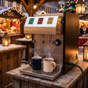 Silexa Mulled Wine Dispenser Silexa Glühweingerät Silexa Glühwein Schankgerät