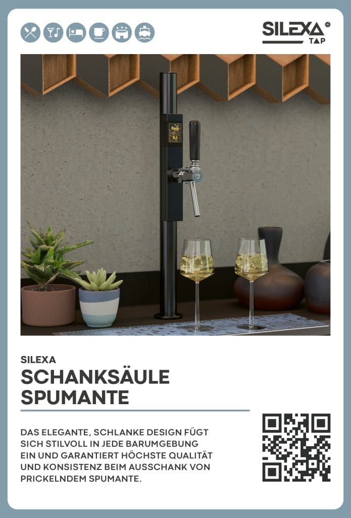 SILEXA Schanksäule Spumante