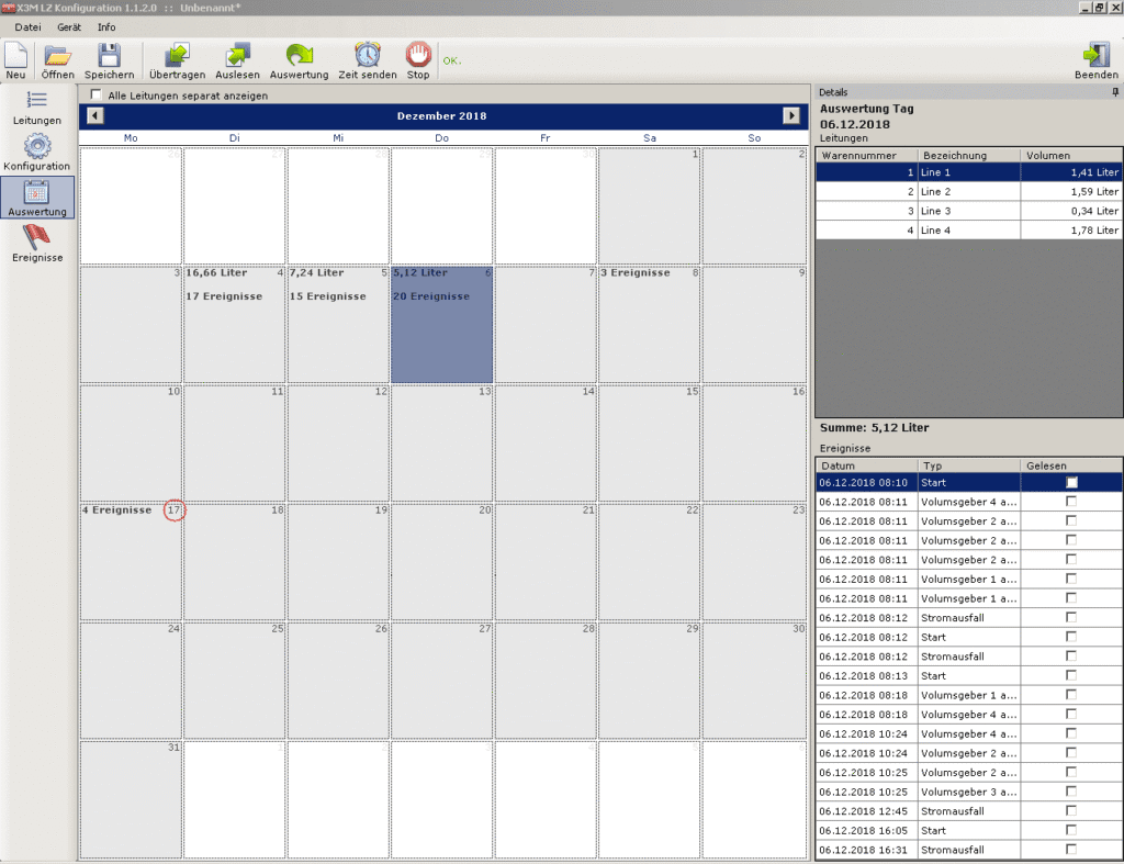 Silexa Line Counter Screenshot