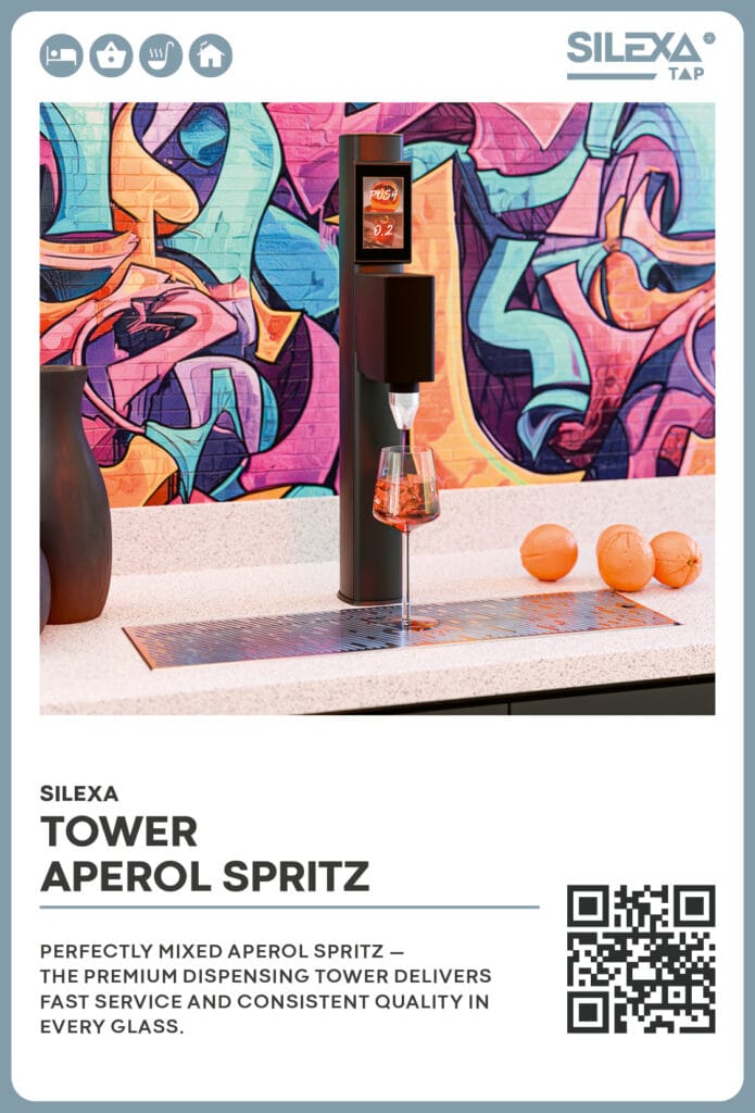 SILEXA Tower Aperol Spritz